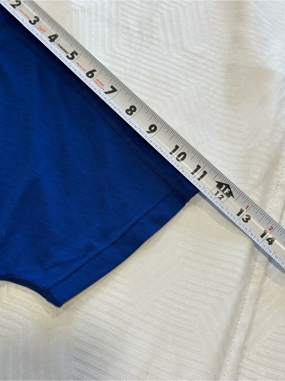 Lucy Tech Royal Blue Short Sleeve High Low Hem Performance Top #637171 Size M - Picture 10 of 11